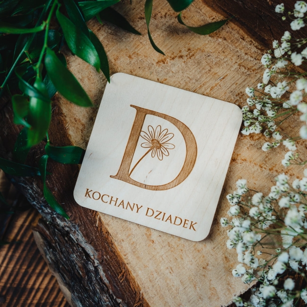 Podkładki pod kubek - Dziadek
