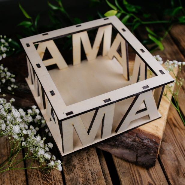 Osłonka na doniczkę - Mama