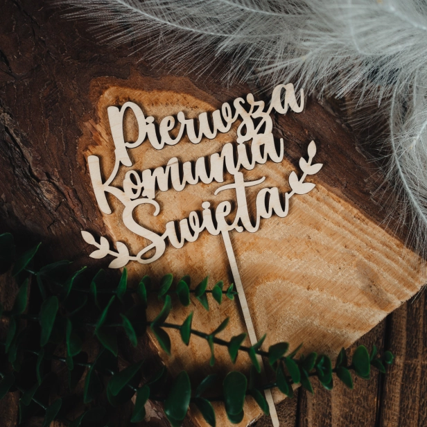 Topper Pierwsza Komunia Święta